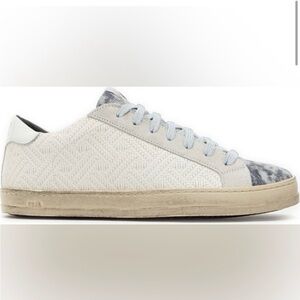 P448 John Sneaker (Women) Made in Italy Size 38, size 7.5